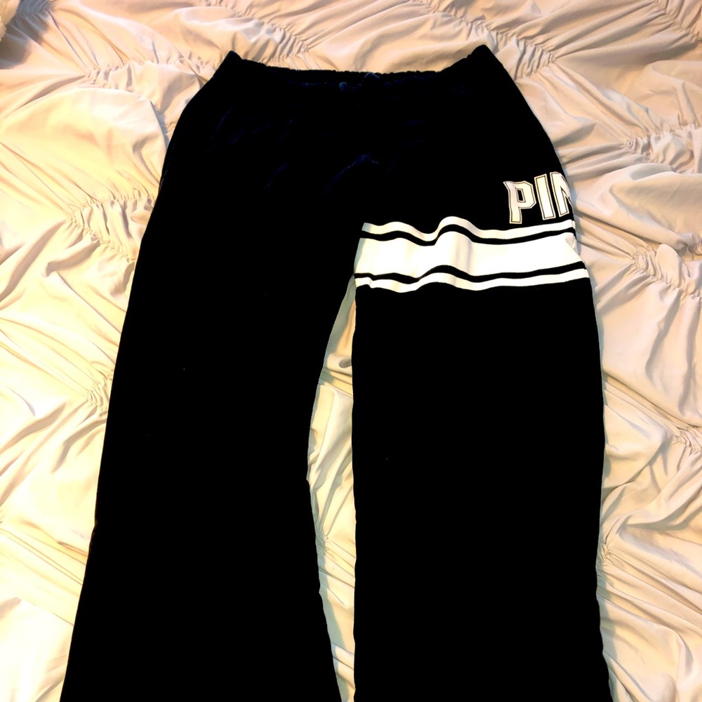 PINK black sweatpants